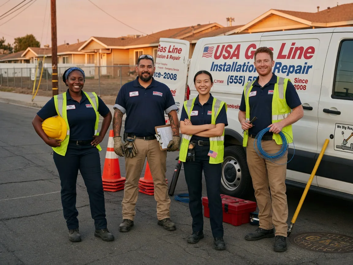Gas Line Installation company in Kellyville, OK